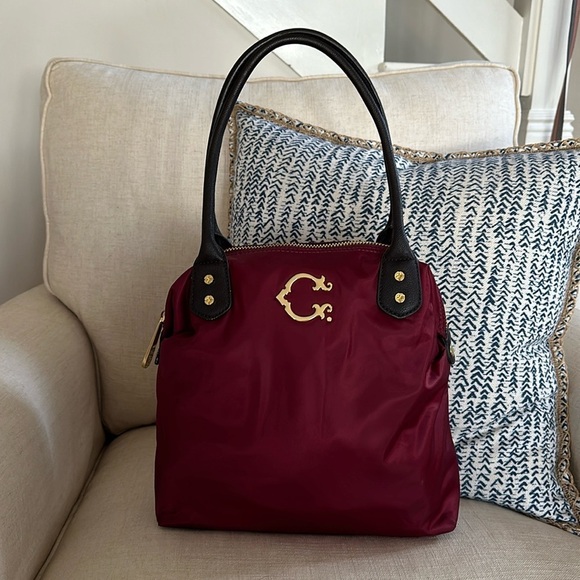 C Wonder Mini Nylon Easy Tote - Oxblood - Picture 1 of 16